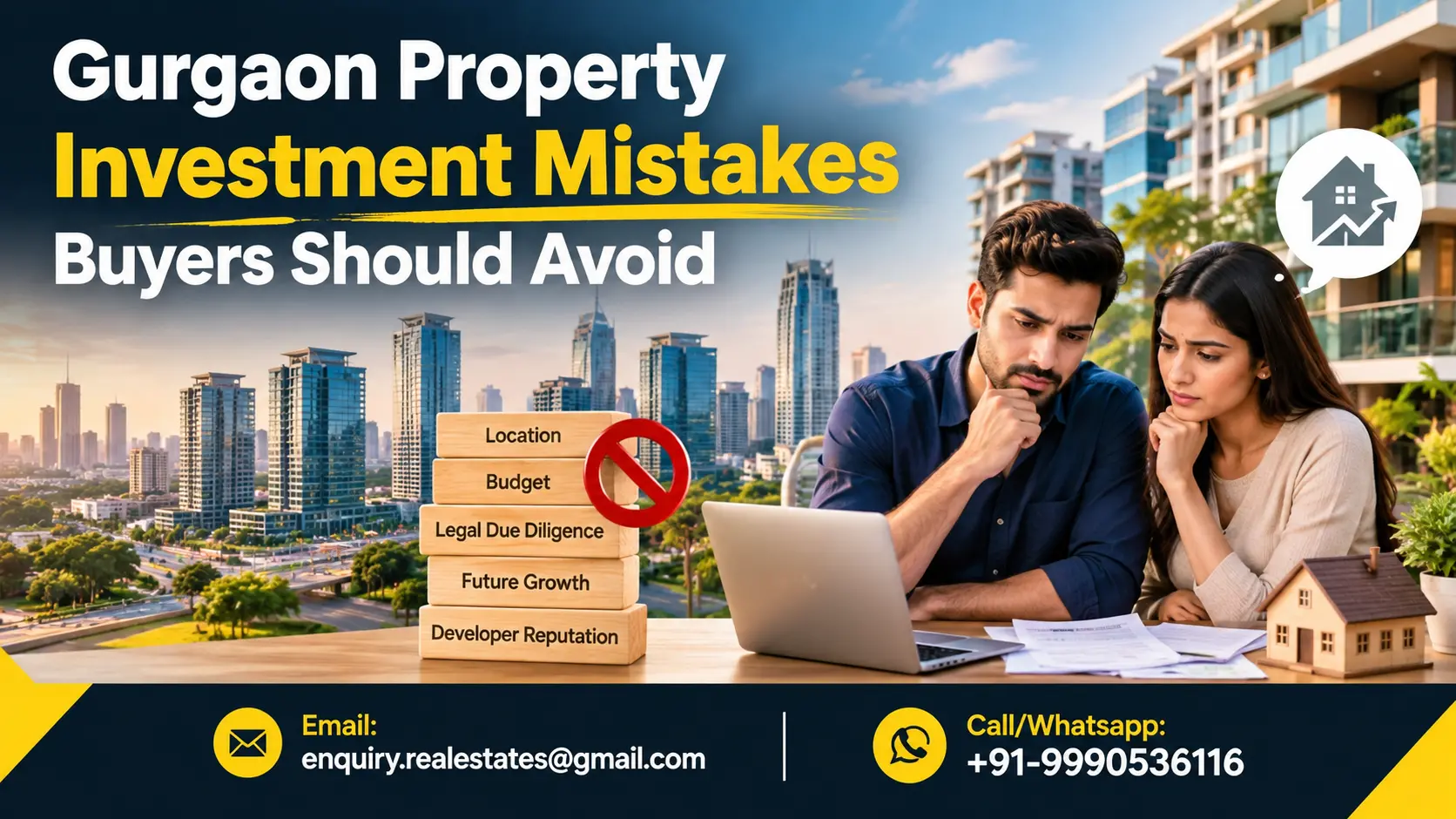 Gurgaon Property Investment Mistakes Buyers Should Avoid